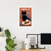 Pompoentaart Poster (Thuiskantoor)