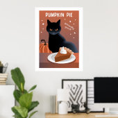 Pompoentaart Poster (Thuiskantoor)