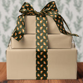 Pompoentaart Slice Green Thanksgiving Satijnen Lint