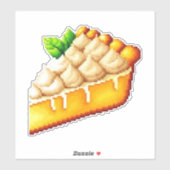 Pompoentaart sticker (Vel)