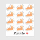 Pompoentaart Thanksgiving Herfst Halloween Planner Sticker (Vel)