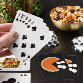 Pompoentaart Thanksgiving Humor Pompoen Seizoen Pokerkaarten (Insitu)