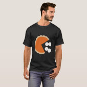 Pompoentaart Thanksgiving Humor Pompoen Seizoen T-shirt (Voorkant volledig)