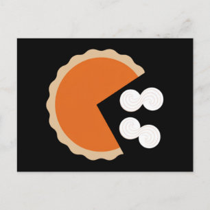 Pompoentaart Thanksgiving Humor Pompoenseizoen Briefkaart