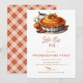 Pompoentaart | Thanksgiving Uitnodigingen (Voorkant / Achterkant)