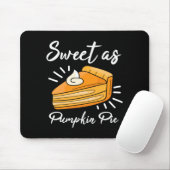 Pompoentaart Thanksgiving Zoet Als Pompoenpastei Muismat (Met muis)