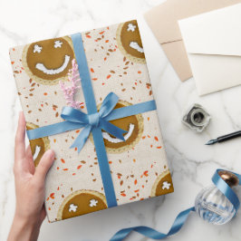Pompoentaart voor Thanksgiving Cadeaupapier