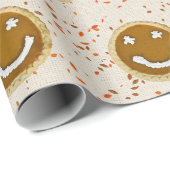 Pompoentaart voor Thanksgiving Cadeaupapier (Rol Hoek)