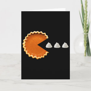 Pompoentaart Whipsroom Videogame Dankdag Kaart