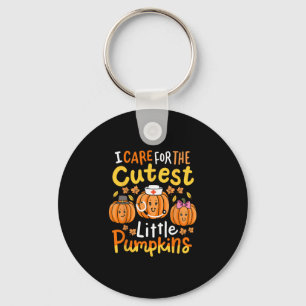 Pompoentaart Wiskunde T-shirt Grappige Halloween T Sleutelhanger