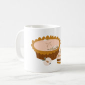Pompoentaarten Koffiemok (Voorkant links)