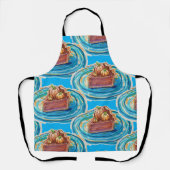 Pompoentaartpunt Schort (Voorkant)