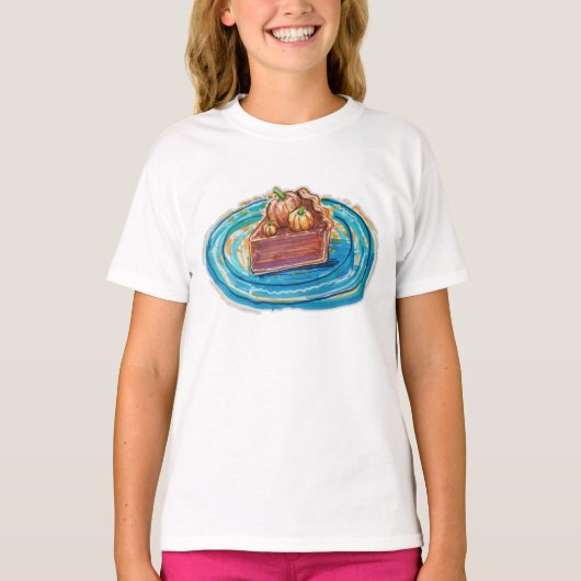 Pompoentaartpunt T-shirt (Voorkant)