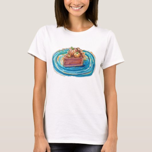 Pompoentaartpunt T-shirt (Voorkant)