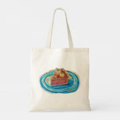 Pompoentaartpunt Tote Bag (Achterkant)