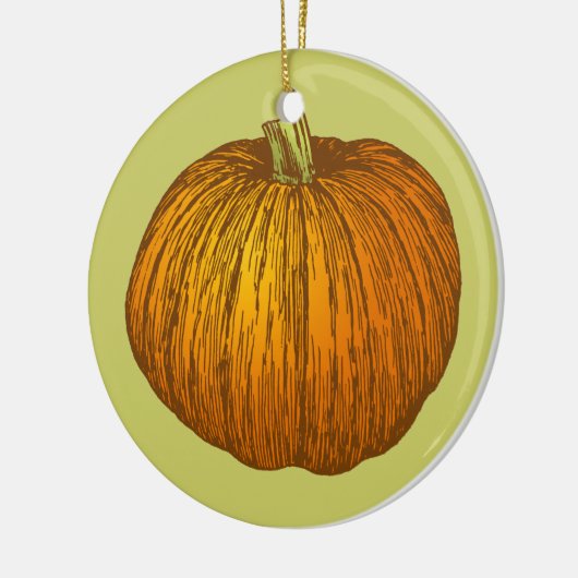 Pompoentekening Keramisch Ornament (Links)