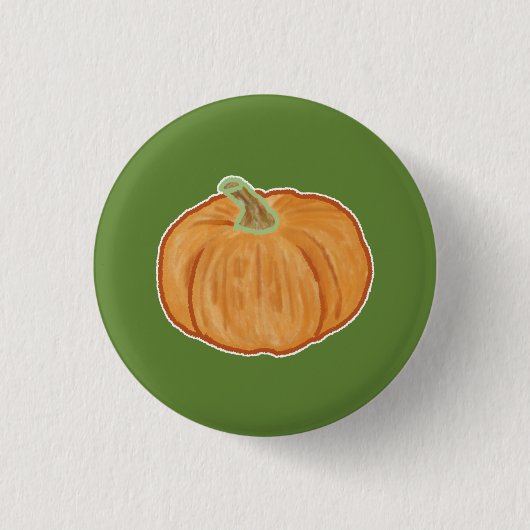 Pompoentekening Ronde Button 3,2 Cm (Voorkant)