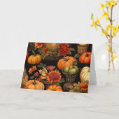 Pompoentijd, Kleuren van Herfst, Kaart (Gele Bloem)