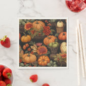 Pompoentijd, Kleuren van Herfst, Servet (Insitu)