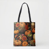Pompoentijd, Kleuren van Herfst, Tote Bag (Voorkant)