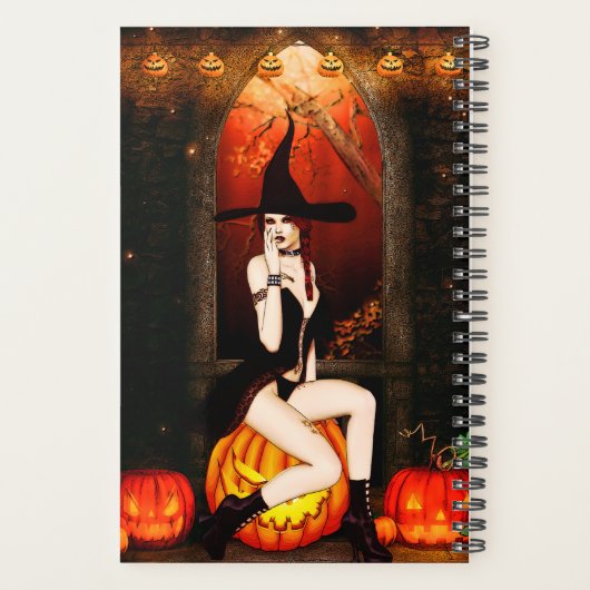 pompoentroonheks planner (Achterkant)