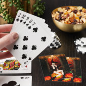 pompoentroonheks pokerkaarten (Insitu)