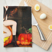 pompoentroonheks theedoek (Quarter Fold)