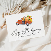 pompoentruck script blij deanksgiving feestdagenkaart