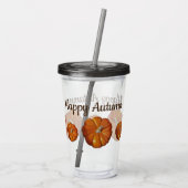 pompoentumbler acryl drinkbeker (Achterkant)