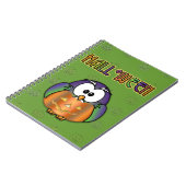 pompoenuil notitieboek (Linkerzijde)