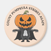 pompoenvampier magneet (Voorkant)