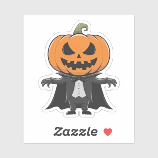 pompoenvampier sticker (Vel)