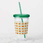 Pompoenveld Acryl Drinkbeker (Links)