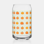 Pompoenveld Blikvorm Glas (Links)