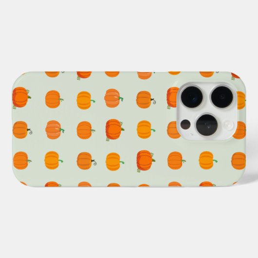 Pompoenveld Case-Mate iPhone Case (Achterkant (horizontaal))