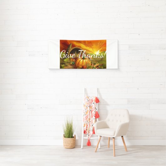 pompoenveld cornucopia spandoek (Insitu)