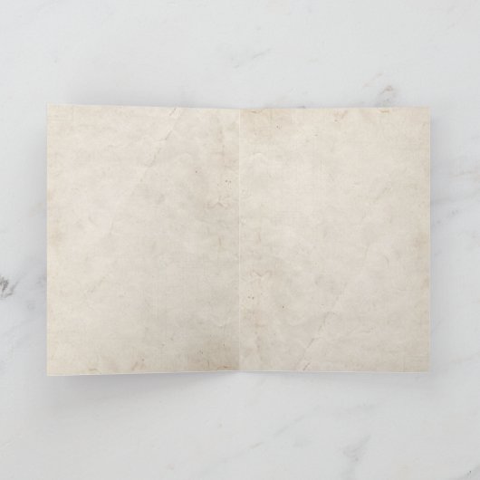 Pompoenveld Feestdagen Kaart (Binnen)