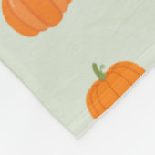 Pompoenveld Fleece Deken (Hoek)