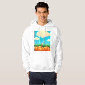 Pompoenveld Hoodie (Voorkant volledig)