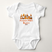 Pompoenveld Nieuwe Gnomes Romper (Voorkant)