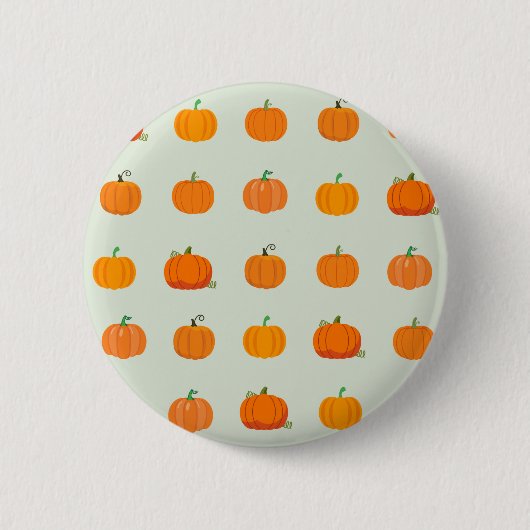 Pompoenveld Ronde Button 5,7 Cm (Voorkant)