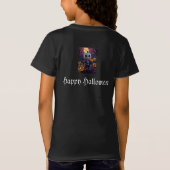 Pompoenveld Skelet Gezel T-shirt (Achterkant)