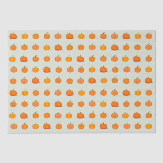 Pompoenveld Tissuepapier (Voorkant)