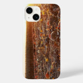 Pompoenveld Zonsondergang C Case-Mate iPhone Case (Achterkant)