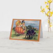 Pompoenvervoer Kaart (Gele Bloem)