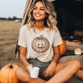 Pompoenvibes  Halloween Geen paniek T-shirt