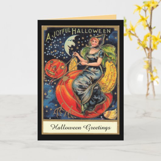 pompoenvliegheks kaart (Gele Bloem)