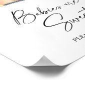 Pompoenwagen - baby's zijn zoet poster (Hoek)