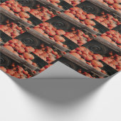 pompoenwagen cadeaupapier (Hoek)