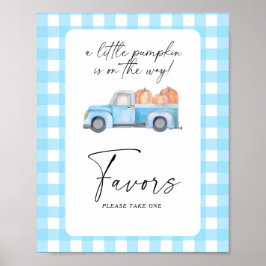 Pompoenwagen - Favors Poster
